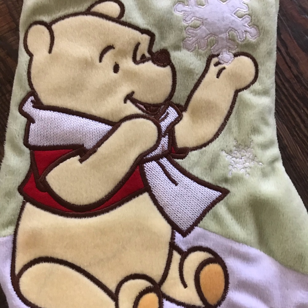 Disney WINNIE THE POOH Christmas stocking